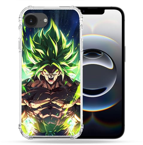 Cokitec Verstärkte Schutzhülle für iPhone 16e, Manga Dragon Ball Broly