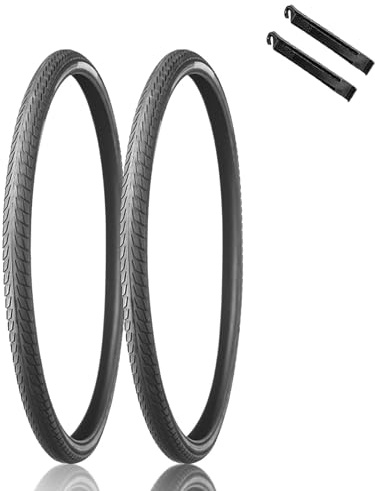 700x38c (40-622) Fahrradreifen, pannensicheres Fahrradersatzzubehör mit 2 Hebeln, kompatibel mit Road Mountain Electric Hybrid Urban Commuting Bikes(700x38c)