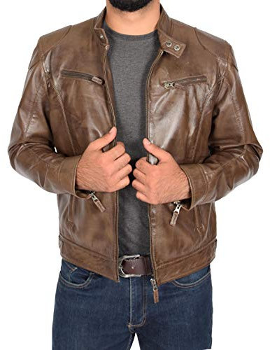 A1 FASHION GOODS - Blouson - Homme - Marron - XX-Large