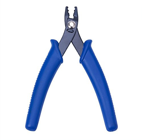 Pandahall 1 pinza crimpatrice per crimpare per crimpare perline creazione di gioielli (RoyalBlue)