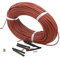 LKXHarleya Cable De CalefaccióN Por Suelo Radiante, Cable De CalefaccióN Radiante Por Infrarrojos PortáTil, Accesorio De Termostato De CalefaccióN Por Suelo Radiante Para Suelo CáLido, 100 M