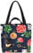 VOID Wunderland Karten Rosen Tasche 33x33x14cm,15l Einkaufs-Beutel Shopper Einkaufs-Tasche Bag