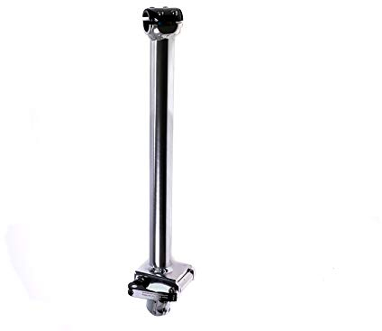 Vorbau Klapp Fahrrad 1 1/8 Zoll klappbar faltbar Klapprad 440mm Silber Aluminium