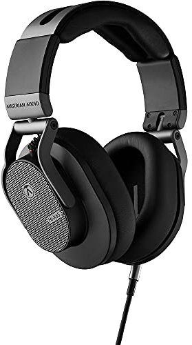 Austrian Audio Hi-X65 Kopfhörer, ohrumschließende Headphones (hoher Komfort durch spezielle Memory-Foam Ohrpolster, für Mixing und Mastering geeignet, 3,5 mm Klinkenanschluss), Schwarz