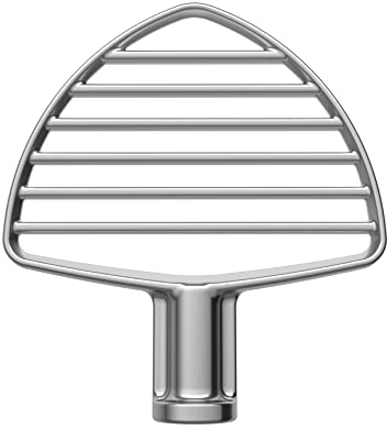 KitchenAid KSMPB7SSC Batteur à pâtisserie en acier inoxydable pour mélangeurs commerciaux de 8 litres (KSM8990 & KSMC895)