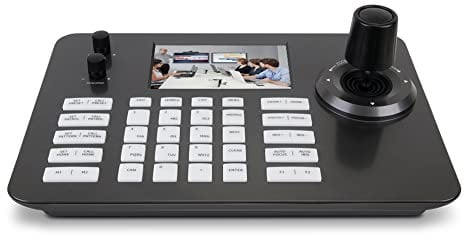 Vastaint PTZ Kamera Controller IP POE Controller Netzwerk RJ45 Joystick Decodierung Tastatur mit 5 Zoll LCD Bildschirm