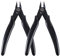 2pcs Side Cutters, Wire Strippers, Electrical Snips with Soft Grip for Jewelry Craft DIY