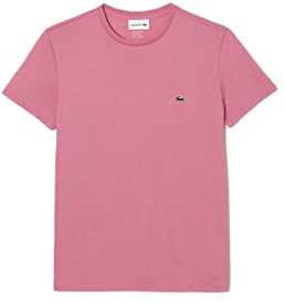Lacoste T-Shirt Regular Fit Homme , Reseda Pink, XS