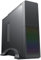CiT S015B Micro-ATX Desktop PC Case With RGB Rainbow Front LED, 1 x 8cm Black Top Fan & CiT 300W Micro-ATX Power Supply (M-300U) Included | Black