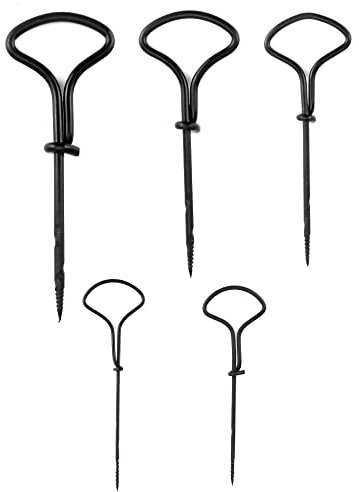 QWORK® Kastanienbohrer Set, Kastanien Bastelset, Bohrer Für Kastanien, Bastelset, 5-teiliges,1.5mm, 2mm, 3mm, 4mm, 5mm