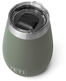 YETI Rambler 10 Oz Wine Tumbler Camp Green