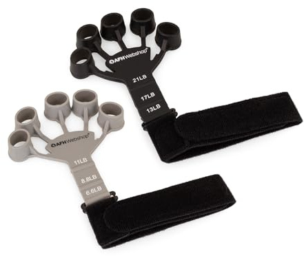 Verstellbarer Fingerstrecktrainer 3 in 1 | Set Leicht und Stark