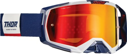 Thor Activate Brille MX Cross Motocross Enduro Goggle navy weiss