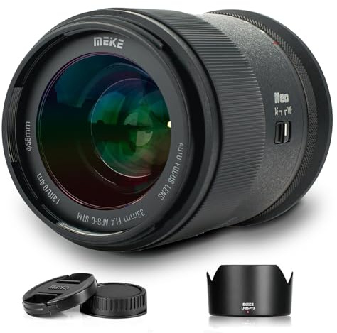 Meike 33mm F1.4 Z-Mount APS-C Autofokus Große Blende STM Prime Porträt Objektiv für Nikon Z-Mount Kameras Z5 Z6 Z7 Z6II Z7II Z30 Z50 Zfc