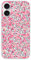 1001coques Coque de Téléphone Compatible pour Apple iPhone 16, Design Liberty Wiltshire Rose, Imprimée en France, Étui Souple en Silicone, Housse de Protection.