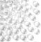 Lot de 420 galets en verre transparent pour aquarium - Environ 1,9 kg