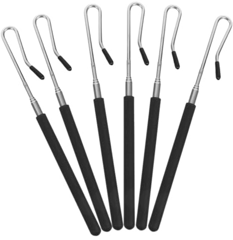 Puppenmanipulationsstäbe 6 Stück, aus Kunststoff und Eisen, 20, 5-54, 5cm