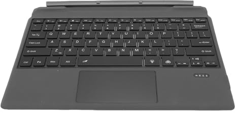 LICAEVEY Tastiera Bluetooth con Touchpad, Tastiera Wireless Retroilluminata Magnetica Staccabile, 500mAh BT 3.0, per Latitude 7320 K19M 5285 5290 7200 7210 Travel Work