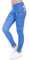 Alsino Damen Gym Leggings mit All-Over-Print Motiven - Größe: One Size - Stretch fähig, Kaktus Kirsche (LEG-116)
