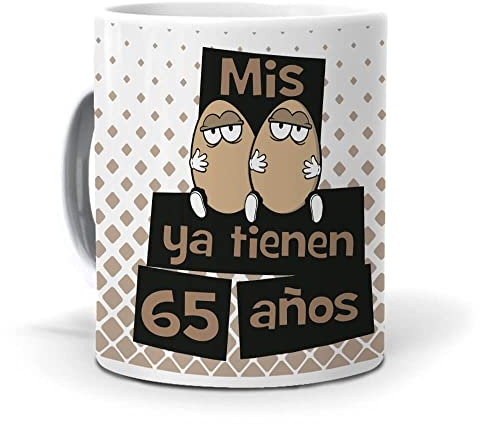 Taza Mis huevos ya tienen 65 años