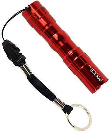 Camping Torch LED Waterproof Ultra Bright 3W Mini Police Flashlight Hiking