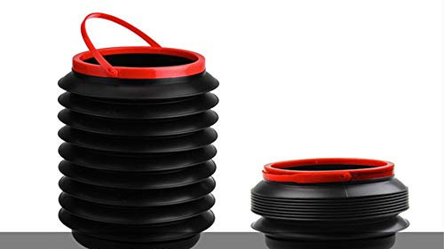 JoomUr 4L Folding Retractable Water Bucket Magic Folding Containers Dust Bins for Portable Collapsible Camp Storage Multi-functional For Outdoor Camping Hiking Fishing