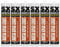 Siroflex Ready Mixed Repair Mortar Cement Brick Pointing Crack Gap Filler Grey - 6 Pack