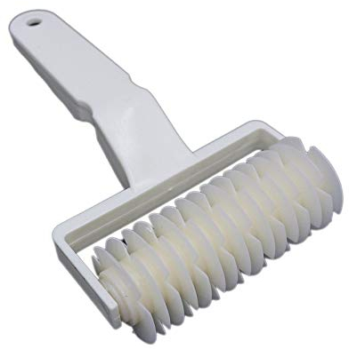 BianchiPamela Plastic Pizza Pastry Lattice Roller Cutter Pull Net Wheel for Dough Cookie Pie