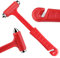 Xisfriean 2-in-1 Emergency Escape Tool with Emergency Seat Belt Cutter and Window Breaker Multi-Function Car Safety Hammer Vehicle Emergency Broken Window Hammer Saving Survival Kit (1)