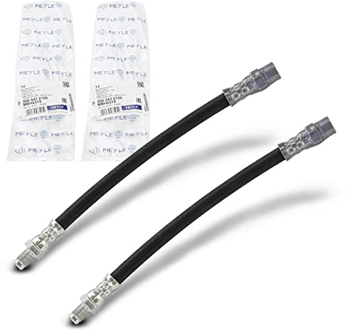 2 x Original MEYLE 3003432100 Brake Hose Rear Axle Compatible with 3 Series E30 315-325 1982-1991 3 Series E36 316-328 1990-1998 Z1 Roadster 2.5 91