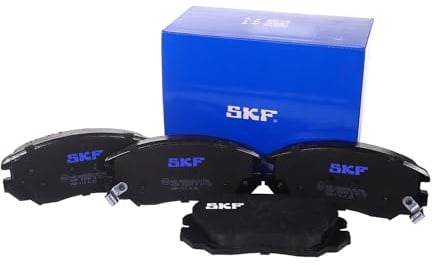SKF Scheibenbremse Bremsbelag VKBP 80244 A - 4er Set - Position Vorderachse Höhe 73 mm Länge 166 mm Breite 103 mm Dicke 19,6 mm - OE Qualität | Kompatibel mit: CHEVROLET CAMARO, CAMARO Convertible, MALIBU, OPEL INSIGNIA A, INSIGNIA A Country Tourer
