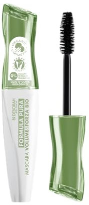 Deborah Milano Mascara, reine Bio-Formel, Volumen und Stärke, hohe Verträglichkeit ohne Parabene, volumengebende und stärkende Wirkung, langanhaltend, verleiht genährte und starke Wimpern, Schwarz, 12
