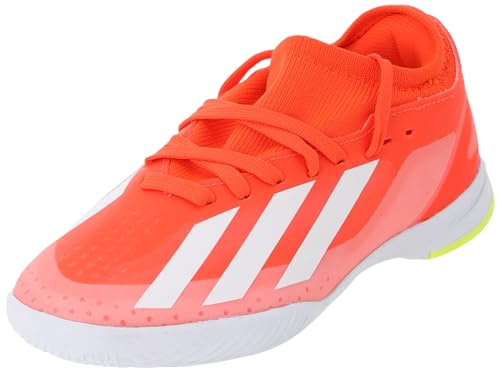 adidas X Crazyfast League in J Astro Turf Football Boots Red 3 UK Child