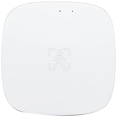 Tsudoku Sensor de Presencia Tuya WiFi MmWave con Luminancia DeteccióN de Radar de Microondas PIR Sensor de Movimiento Montaje en Pared