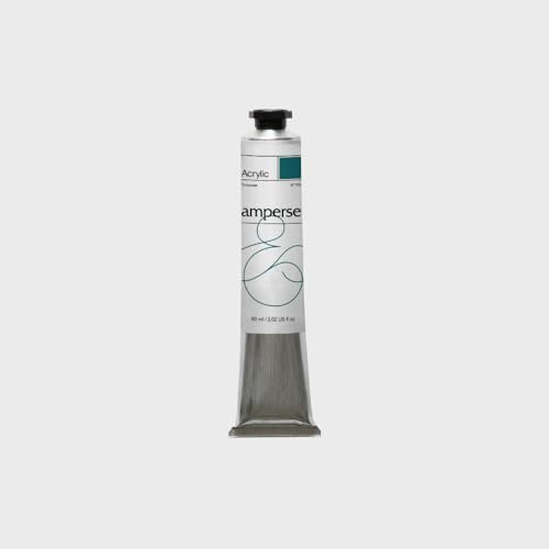 Amperse Acrílico 60ml - Pintura Acrílica Color Turquesa nº703