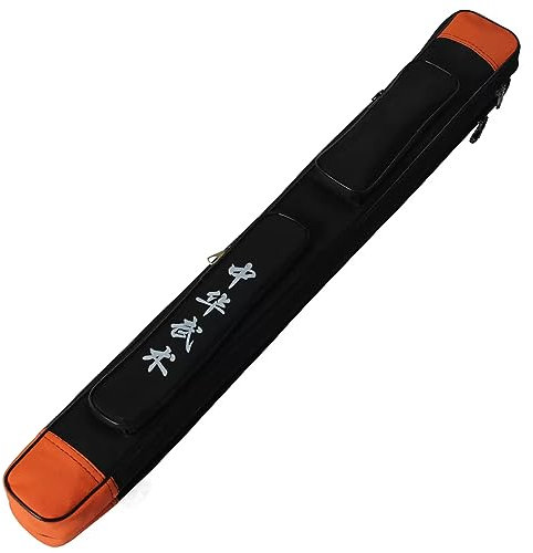 Miuxe Katana Tasche Universal Canvas Schwerttasche, Tai Chi Schwert Doppelschwerttasche, Kampfsport Waffentasche Umhängetasche Kung Fu Tasche Geeignet für Foliensäbel Degen und Säbel