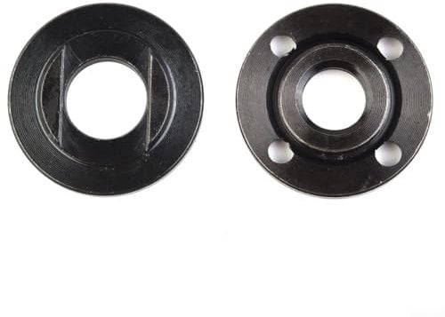Juego de 2 tuercas de repuesto para amoladora angular de rosca para M14 para amoladora angular de bloqueo rápido, herramientas adecuadas para rosca de eje de 14 mm