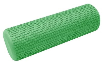 AYWTIUN Faszienrolle Yoga Foam Roller High-Density Eva Muscle Roller Selbstmassagegerät Gym Yoga Fitness Gym Equipment(Color:15x30CM Green)