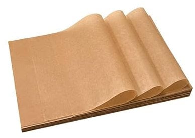 O2frepak Lot de 300 feuilles de papier sulfurisé prédécoupées antiadhésives 30x40cm,papier sulfurisé résistant à l'huile et imperméable,convient pour la cuisson des aliments,la cuisson,les grillades
