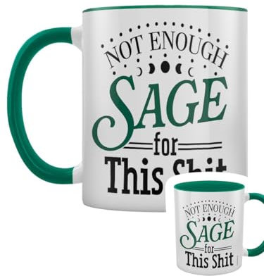 Grindstore Not Enough Sage for This Shit Green Inner 2-Tone Mug