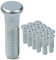 REHOSE 10 stücke Spline 12,3mm Auto Radschrauben M12x1.5 Radschrauben for Honda for Accord Civic CRIDER CR-V for Odyssey Radbolzen 48mm /43mm(43MM 10pcs)