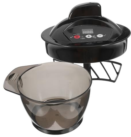 Generisch 1Set Gebacken Automatische Haar Färben Rühren Schüssel Barber Farbe Mixer Haar Farbe Rührer Barber Salon Mixer Haar Färben Rühren Schüssel Haar Färben Mischer Schwarz