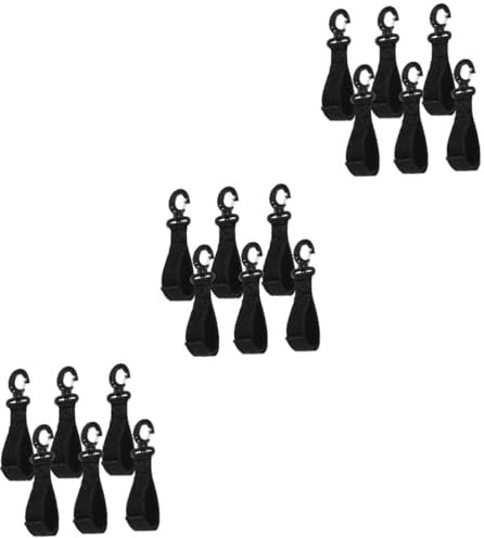 Kisangel 18pcs Practical Mooring Rope Dock Hook Boat Accessory Fixed Buckle for Kayak Sturdy Boat Tie Hook Random Style