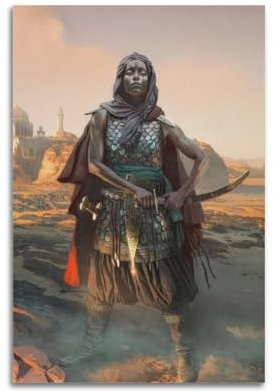 UWASCISF The Elder Scrolls Redguard Videospiel Poster Wandkunst Leinwand Kunst Poster Moderne Poster Schlafzimmer Dekor Poster 12x18inch(12x18inch)