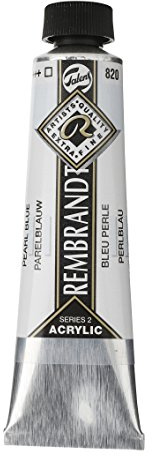 Unbekannt 40 ml – Rembrandt Acryl – Pearl Blau – Serie 2