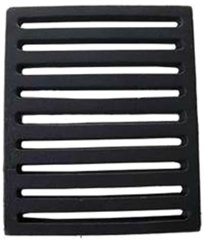 Easyricambi Griglia in ghisa per Camino e Stufa a peller 19,5 x 23,4 cm per Caduta Cenere e aereazione