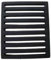 Easyricambi Griglia in ghisa per Camino e Stufa a peller 19,5 x 23,4 cm per Caduta Cenere e aereazione