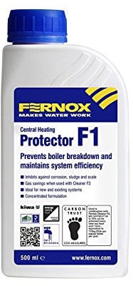 3XFernox 56599 F1 500 ml Central Heating Protector