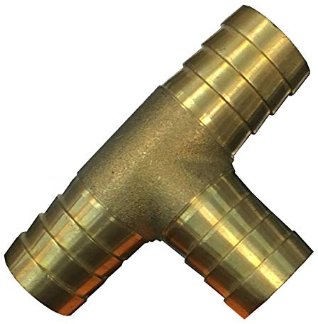 Y, T-Verteiler 12mm, 16mm, 19mm Gartenschlauch Schlauch Schlauchverbinder (VGS), Durchmesser:T Form 12mm