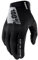 100% Ridefit Handschuhe, Erwachsene (Schwarz, Klein)